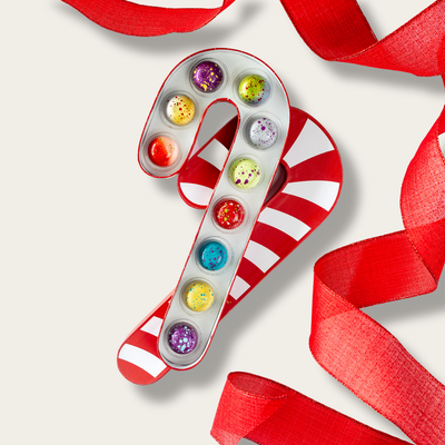 Candy Cane Gift Box, hi-res